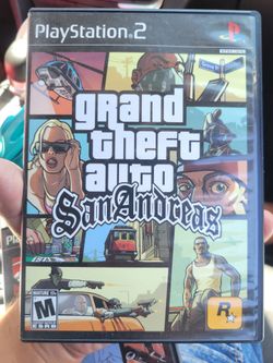 GTA San Andreas PlayStation 2 Game
