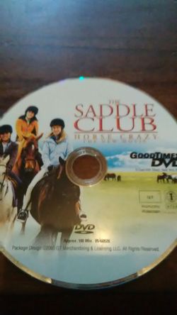 The Saddle Club Horse Crazy DVD