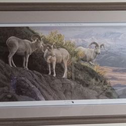 Kalon Baughan " ABOVE TIMBERLINE"  2002  signed and numbered 368 of 500