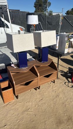 End Tables and Lamps.