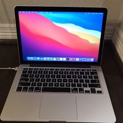 MacBook Pro 13” Retina 2014 Intel Core i5 2.6Ghz 8GB 128SSD WiFi iSight camera OSX Big Sur 