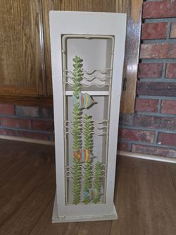 Bathroom fish cabinet