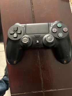 PS4 black wireless controller for sale