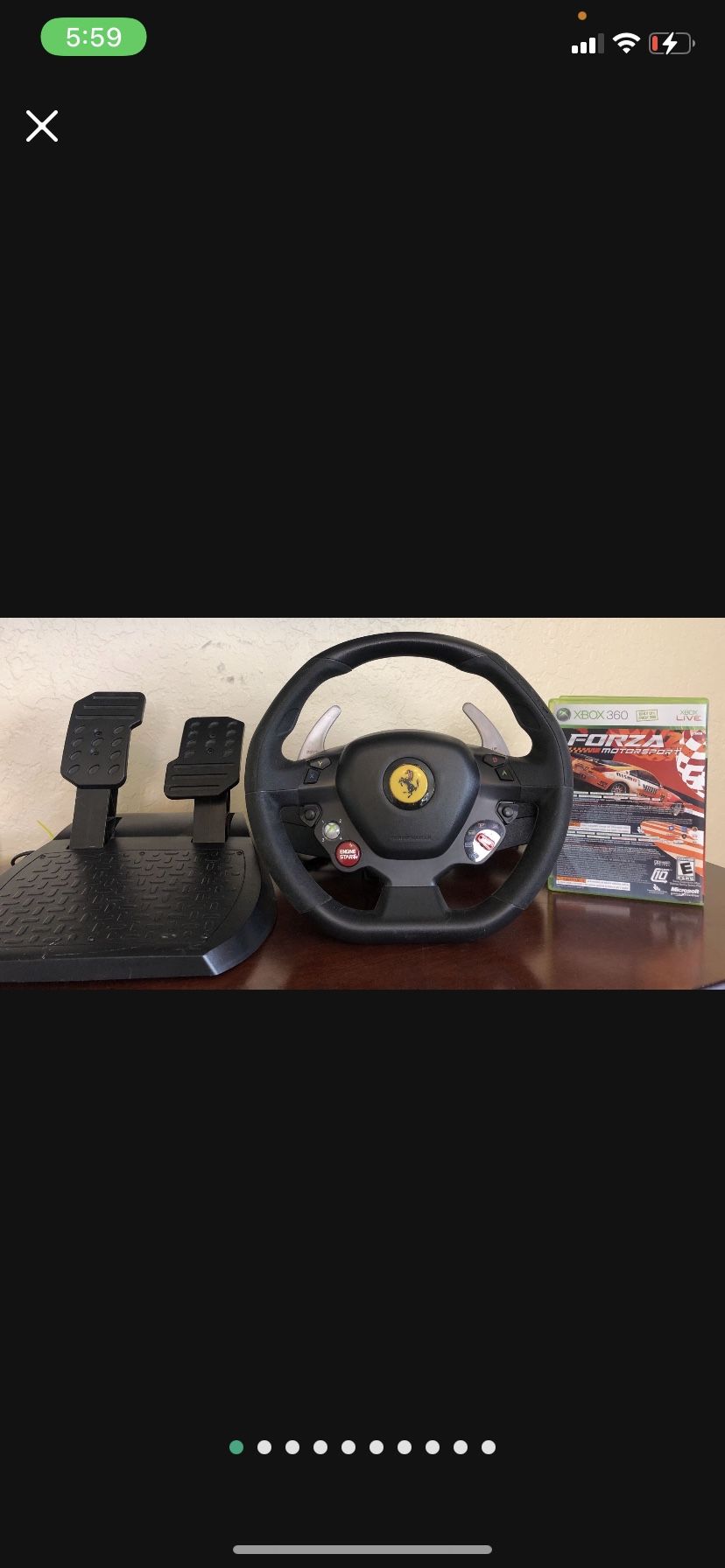 Racing Wheel For Xbox/PC