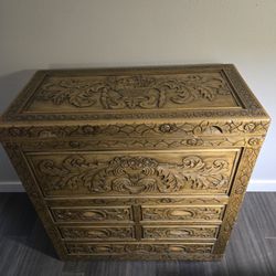Vintage Wooden Chest