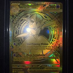 Pokemon TCG Mega Gardevoir EX  Hyper Rare Gold