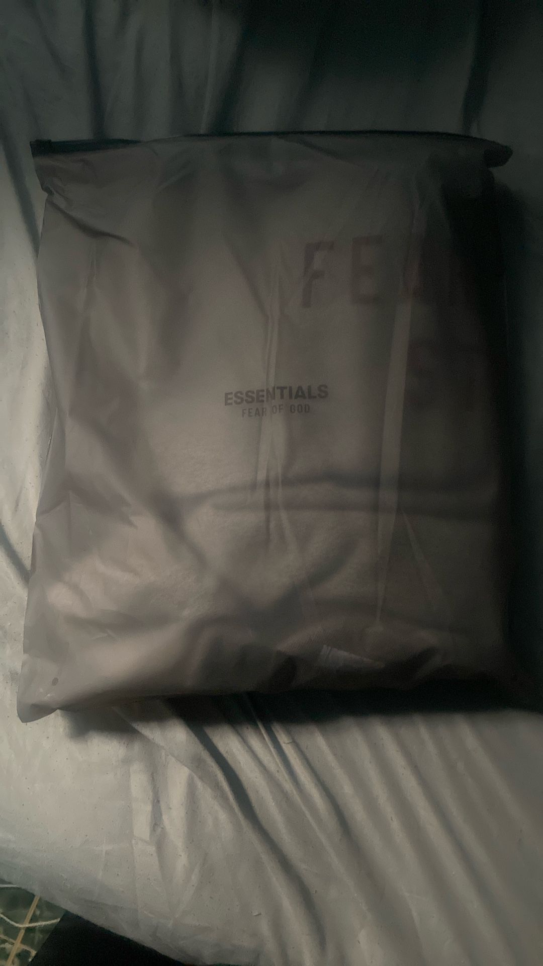 Essentials Dark Heather Hoodie