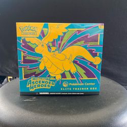 Pokemon Cards! Ascended Heroes Pokemon Center ETB - 3 Available 