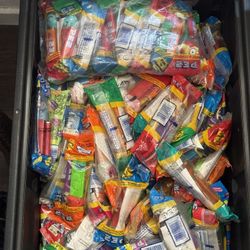 Collection Of Vintage Pez Dispensers