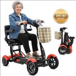 BRAND NEW!! Dragon Mobile EX Foldable Electric Scooter 12 MPH & 12 Mile Range, Airline cert