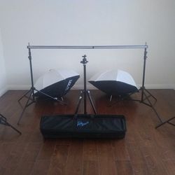 Set of "Life touch" photography lighting tripods excellent condition