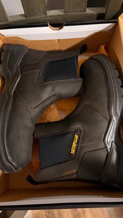 Caterpillar chelsa work boots steel toe