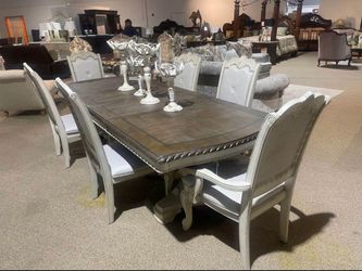 Big Family set🤩Dining Table // modern wood table //no credit needed