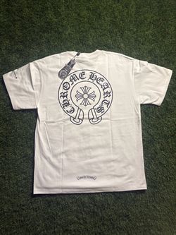 Chrome hearts white, and black T-shirt M OR L