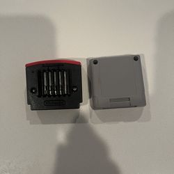 N64 Memory Expansion Pack and Memory Card Nintendo 64