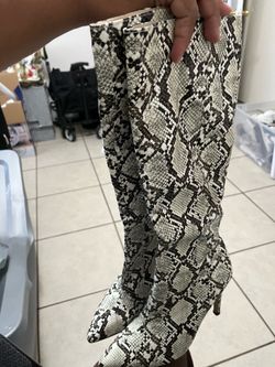 Cheetah boots