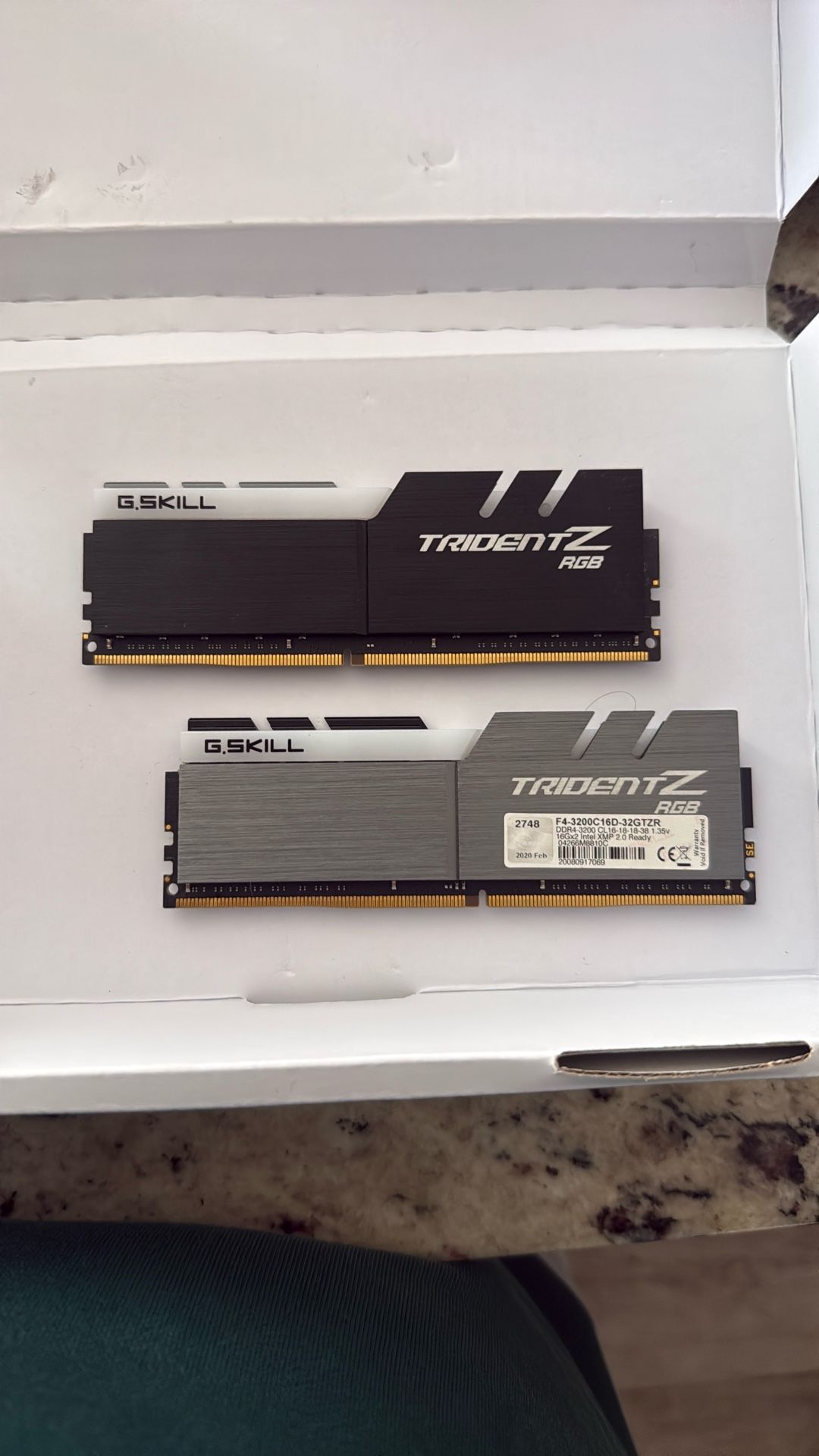 G Skill RGB Trident Z RAM DDR4 32GB