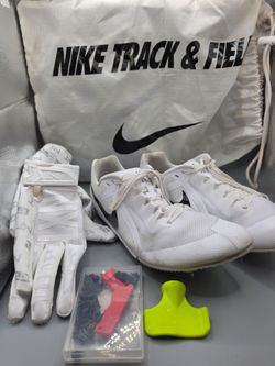 Nike Zoom Rival Multi Track Spikes Mens 11 Womens 12.5 FZ9664-100 GG Pro Gloves