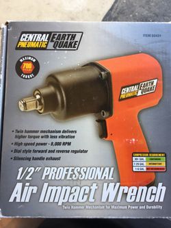 Air impact wrench 1/2 professional