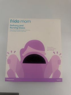 Frida Mom Delivery and Nursing Gown (Postpartum) - Brand New