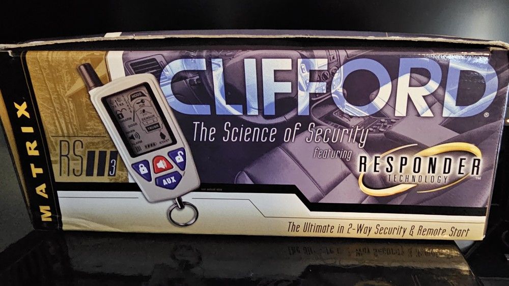 Clifford Matrix RS3 Car Alarm