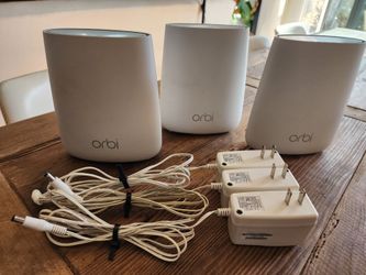 NETGEAR Orbi RBS20(2) Satellite & RBR20(1) Router Home Mesh WiFi Tri-band Set