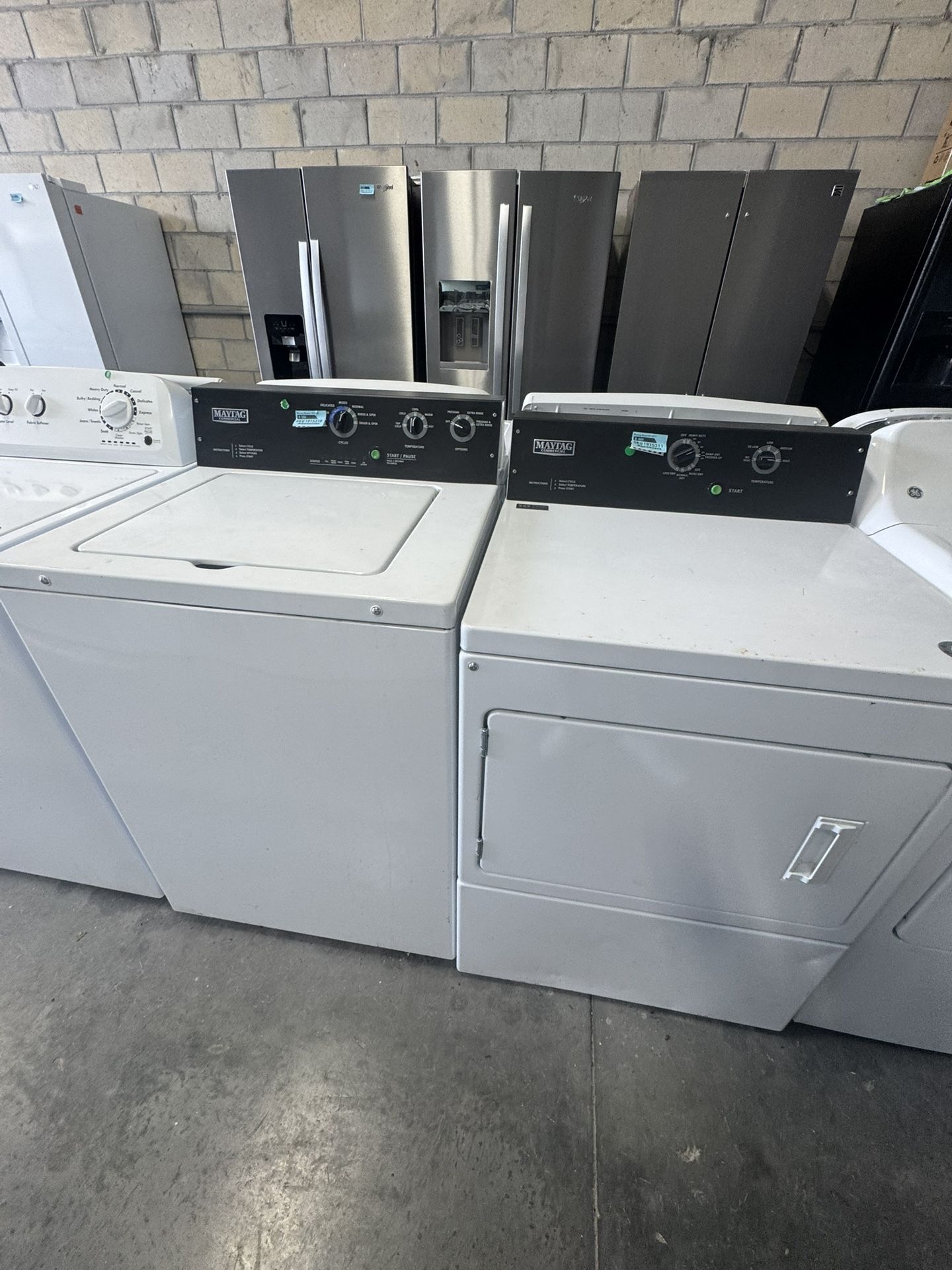 Washer And Dryer Commercial 