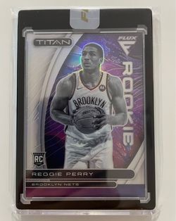 2020 Panini Flux Titan Reggie Perry Rookie Card RC