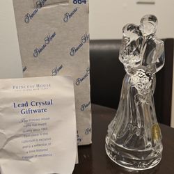 Princess House Bride And Groom Cake Topper