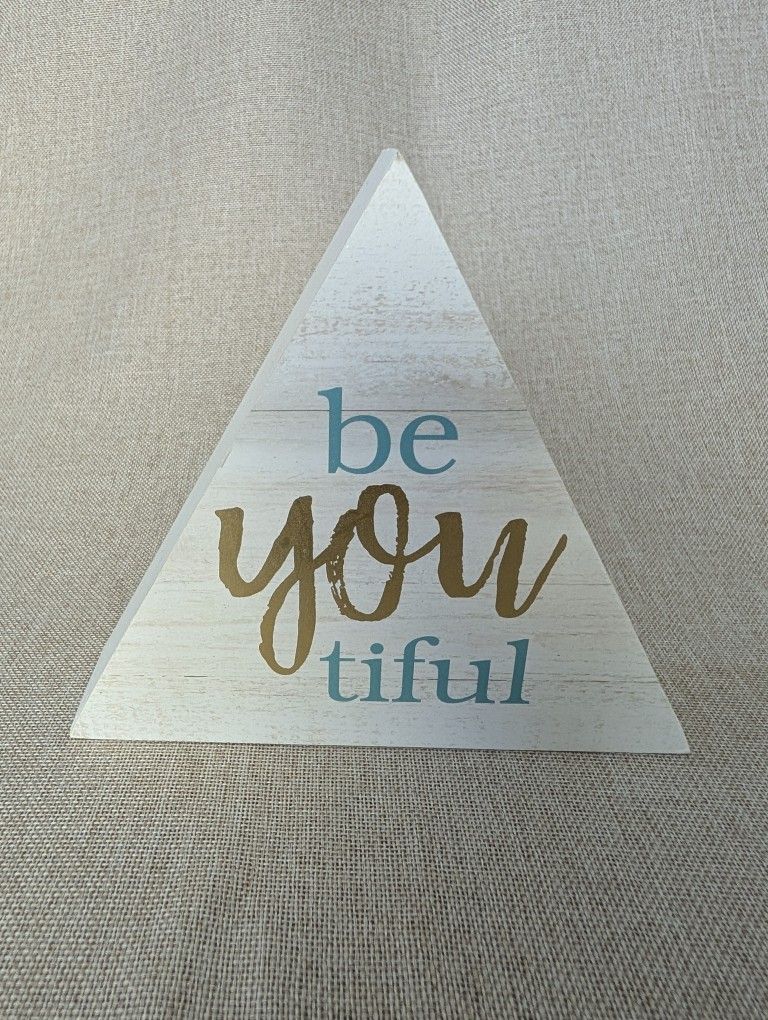 Cute Feminie Wall Art "BE YOU tiful"