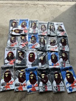 Bathing ape T Shirts Size XL-M $45 Per