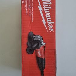 Milwaukee 7 Amp Corded 4-1/2 in. Small Angle Grinder