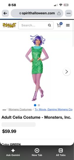 Adult Celia Costume – Monsters, Inc.
