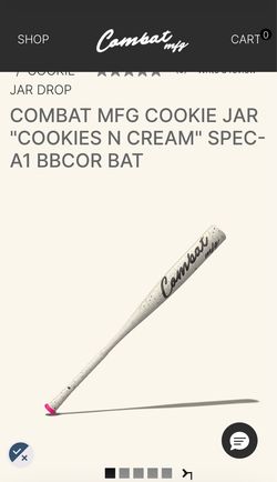 Combat Cookies N Cream 32” and 33” bbcor baseball bat