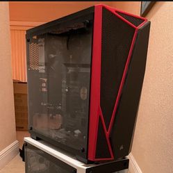 Red Gaming PC Tower SHELL