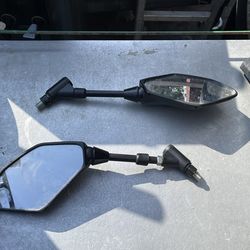 Moped scooter mirrors