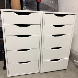 Ikea Alex 5 Drawer Set
