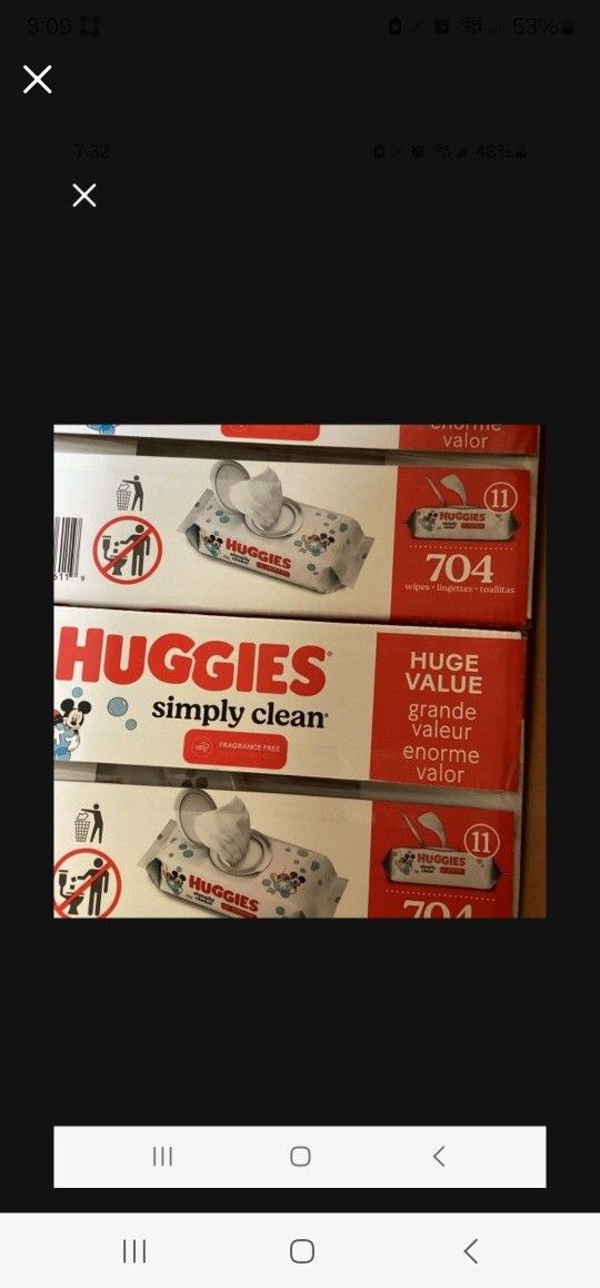 Huggies Wipes