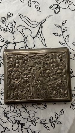 Vintage (999 silver) cigarette case