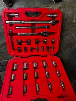 Craftsman 33 piece set 1/2 inch wrench set