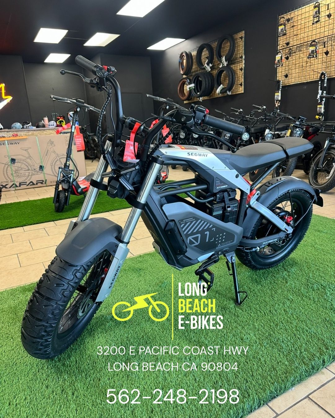 New SEGWAY XYBER ELECTRIC BIKE! Up To 6,000watts Of Power! 112mile Range With Dual Batteries! - Easy Financing Available