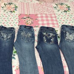 $10 Each Grace  Jeans Girls, Youth Size 8,10,14,14