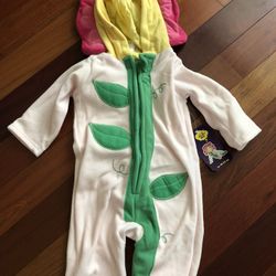 Brand new Flower costume fleece sz 18-24 mths Halloween