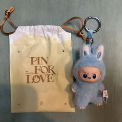 Authentic Popmart Labubu Pin For Love - Confirmed “K”