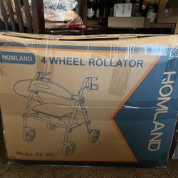 4 Wheel Rollator New