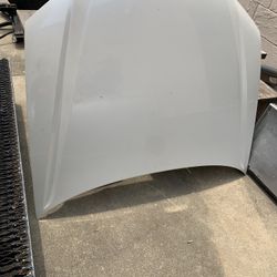 SUBARU OUTBACK 2008 WHITE HOOD 