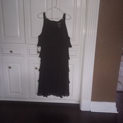 Layered Black Dress