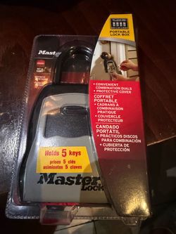 Master Lock Portable Key Lock Box