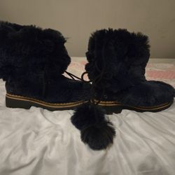 Boots Pink,dark blue,sizes,5,51/2