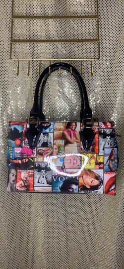 Magazine boxy handbag